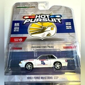 Greenlight Hot Pursuit 1993 FORD MUSTANG SSP